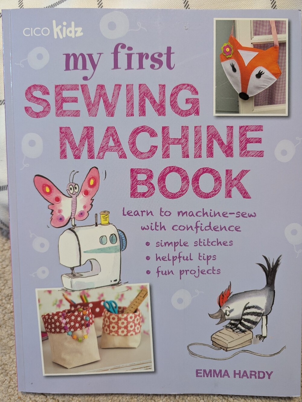Cico Kidz My First Sewing Machine Book
